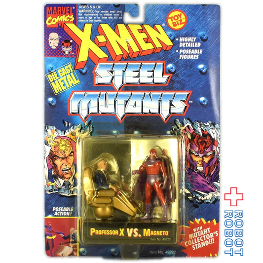 トイビズ タカラ X-MEN スティール ミュータント プロフェッサーX VS マグニート ダイキャスト フィギュア