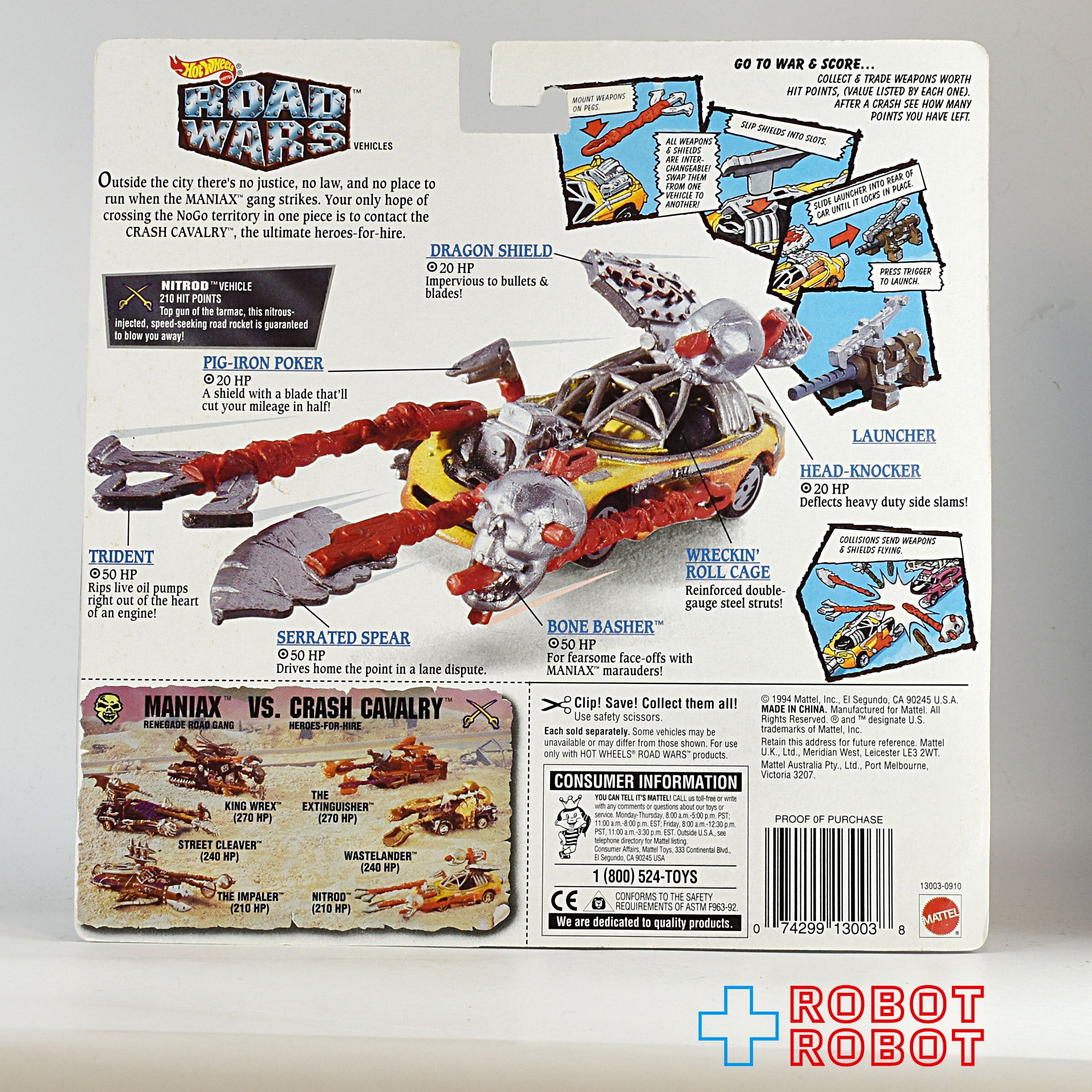 Hot Wheels ホットウィール Road Wars Desert Hawkミニカー モデルカー