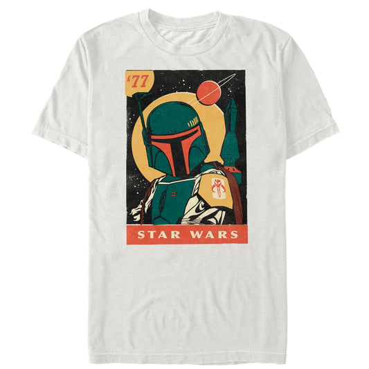 スター・ウォーズ Tシャツ Star Wars Vintage Boba Fett Poster Cream
