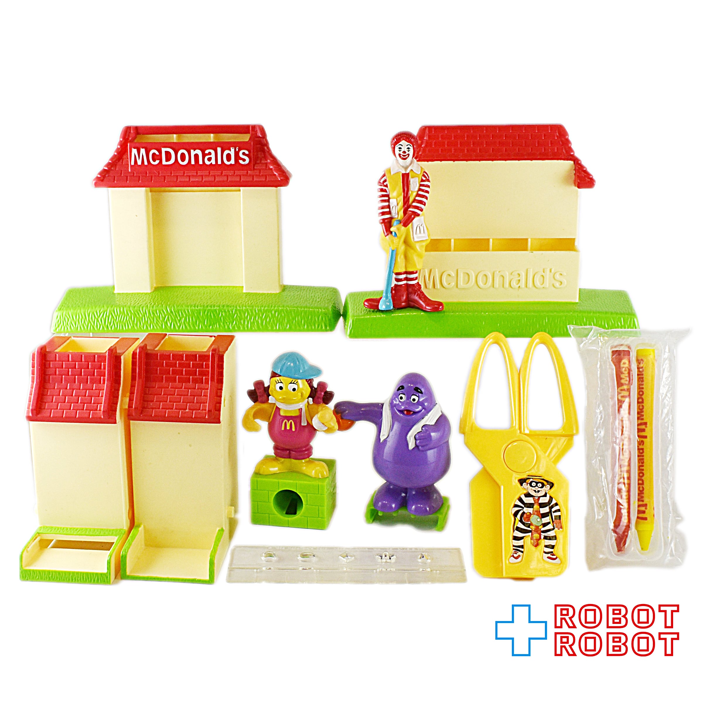 マクドナルド ハッピーミール マックキット 文房具セット ４種セット