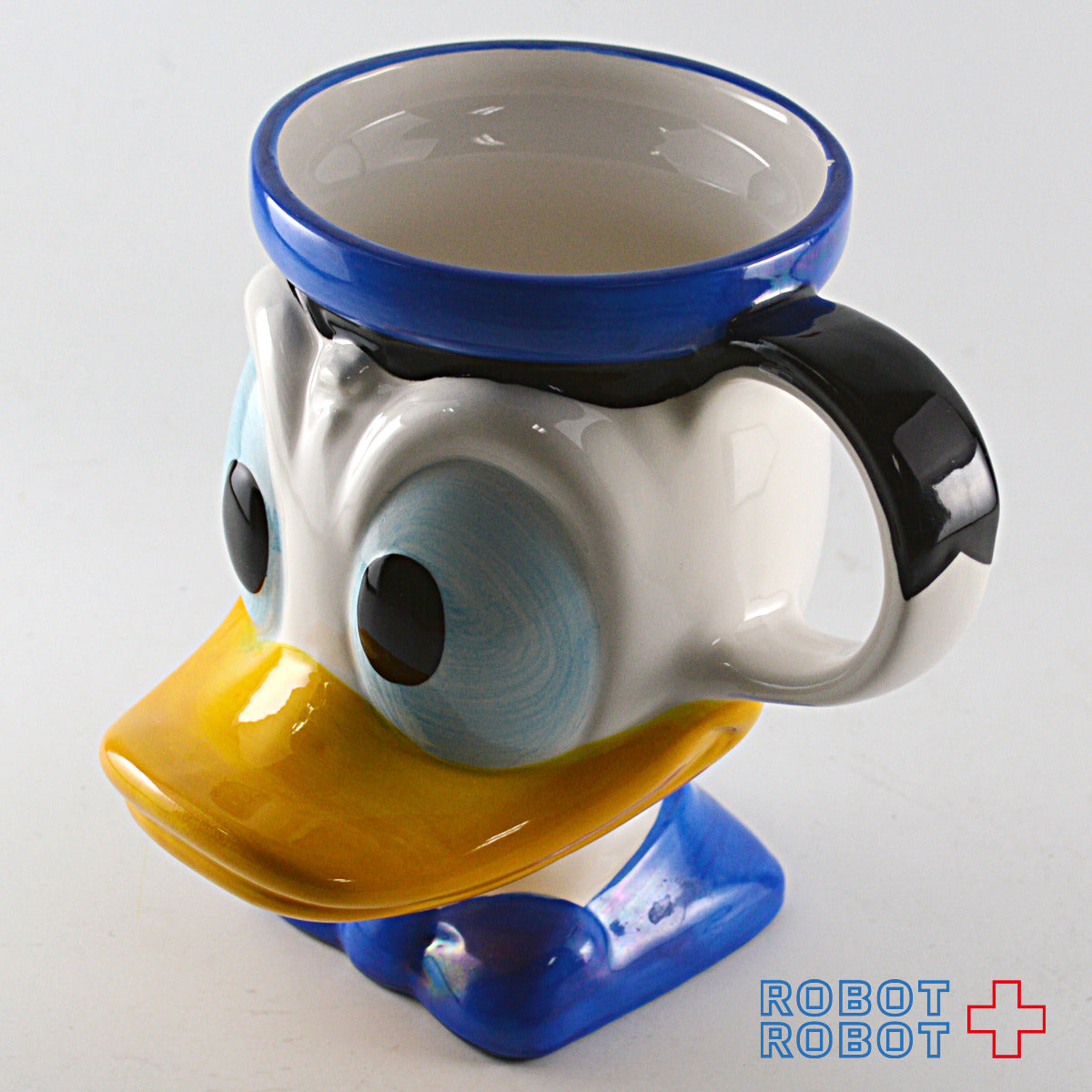 東京ディズニーランド ドナルドダック 顔の陶器マグカップ
