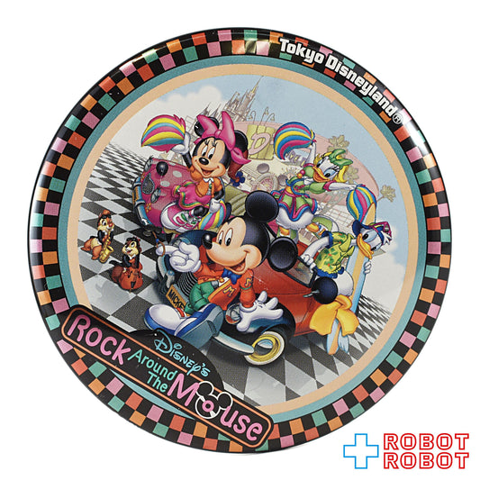 TDR 東京ディズニーランド ディズニー・ロック・アラウンド・ザ・マウス 缶バッジ