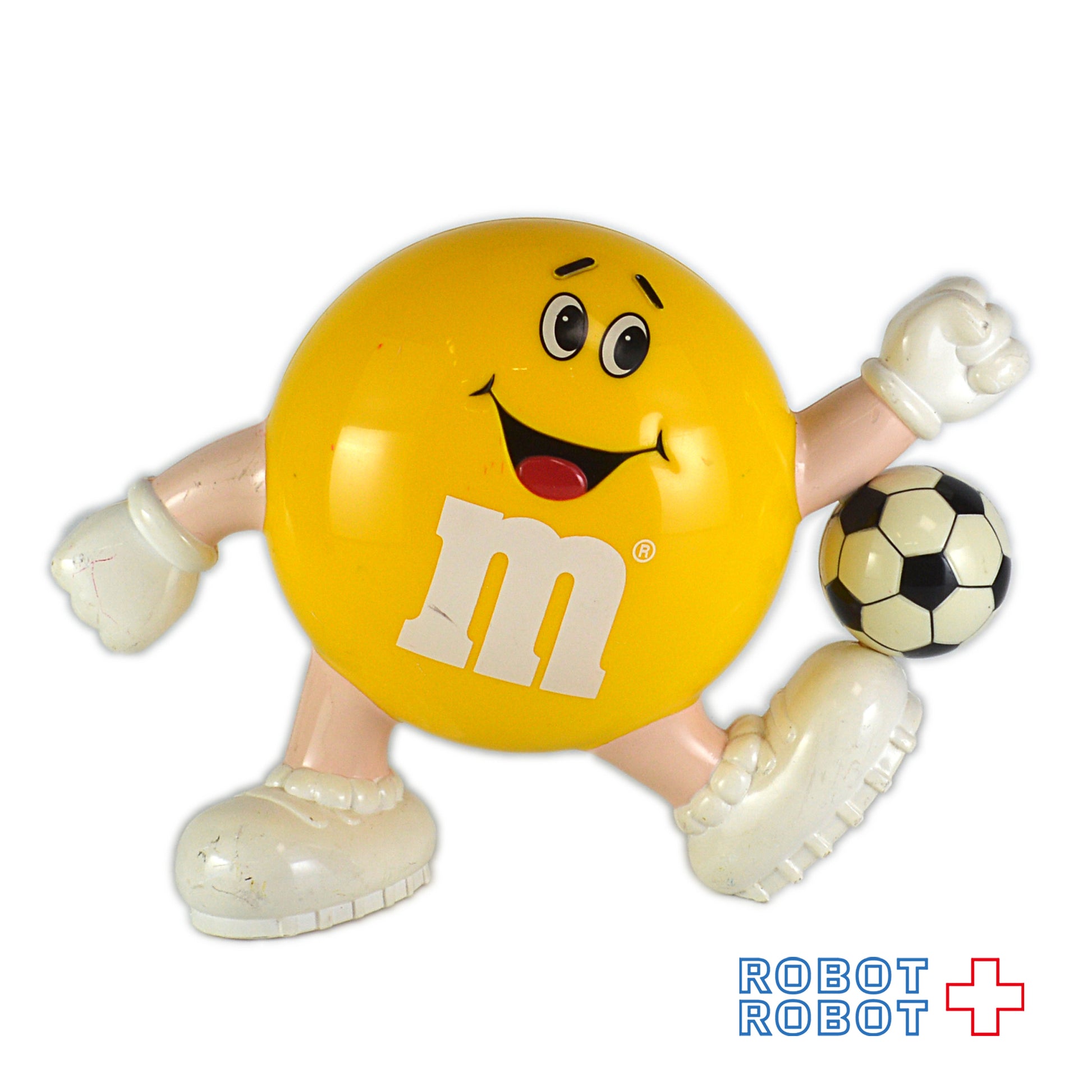 M&M's ディスペンサー イエロー サッカー エムアンドエムズ