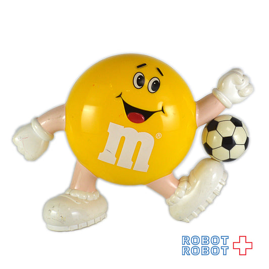 M&M's ディスペンサー イエロー サッカー エムアンドエムズ