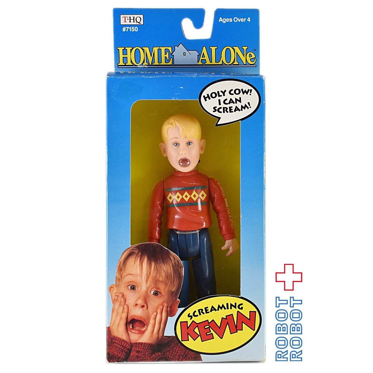 THQ ホームアローン ケヴィン スクリーミング アクションフィギュア 箱