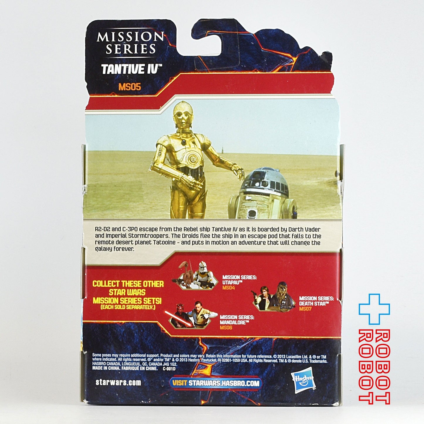 スター・ウォーズ ミッションシリーズ MS05 タンティブIV R2-D2 and C-3PO アクションフィギュア US版 MOC