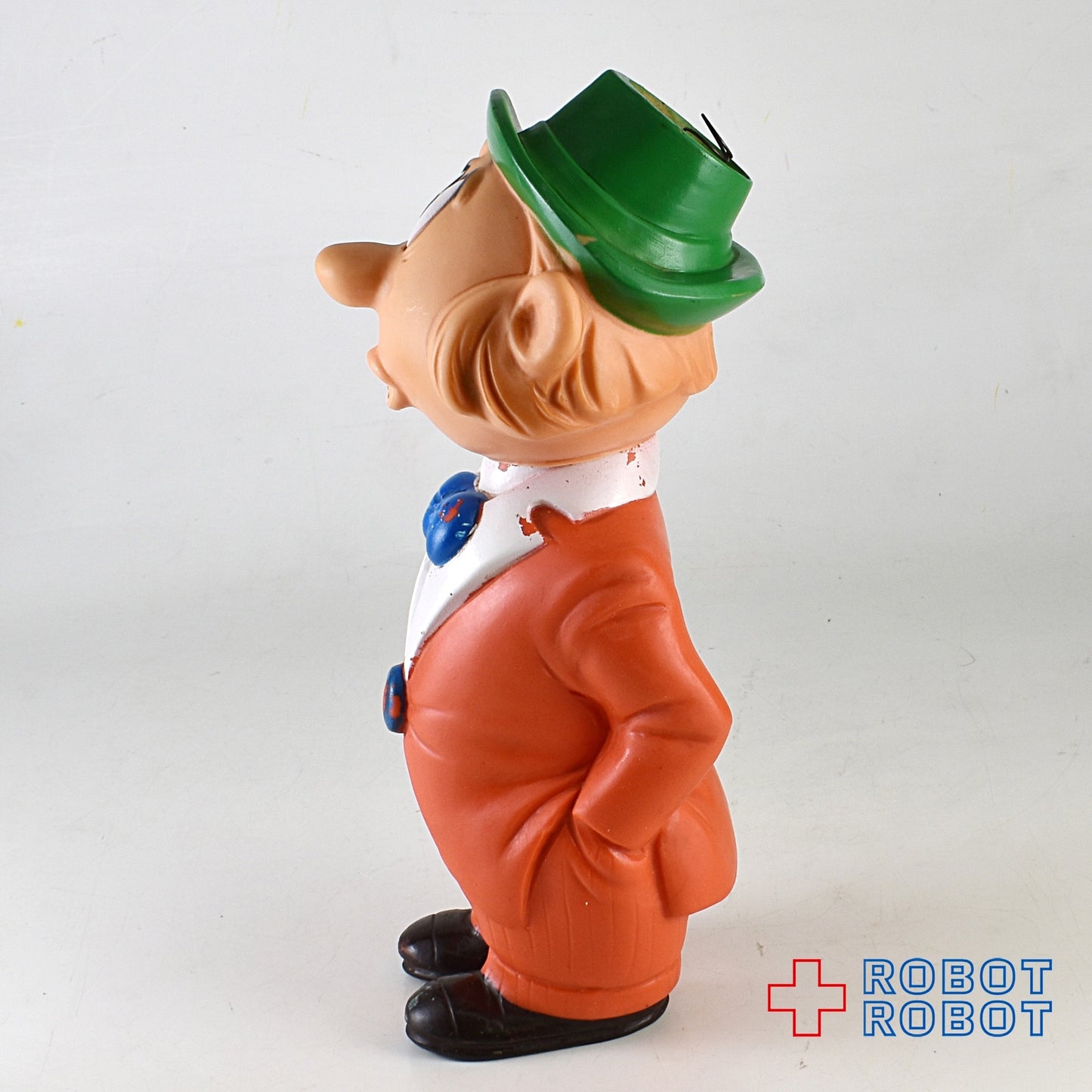 浅草玩具 オレンジスーツおじさん ソフビフィギュア
