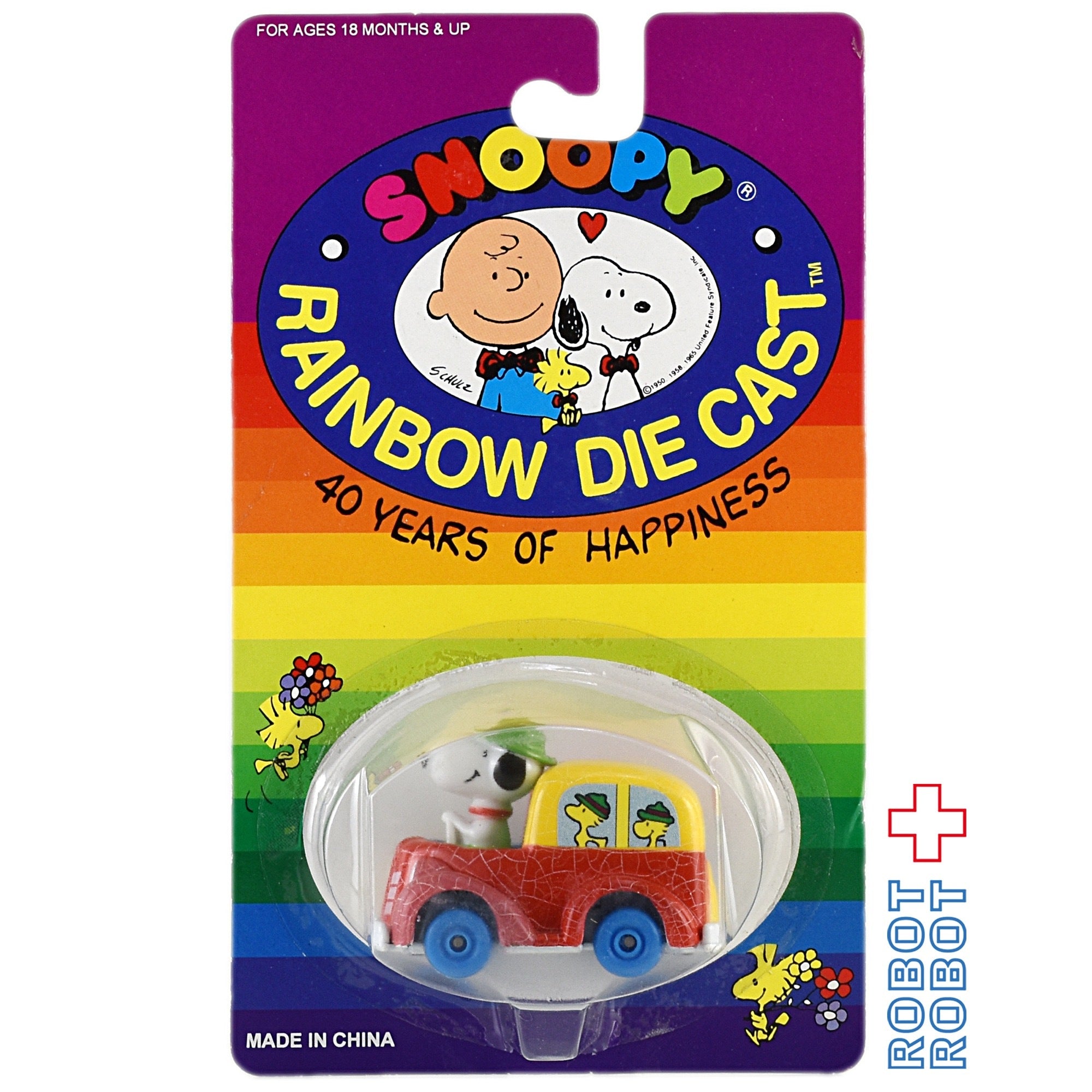 SNOOPY ピーナッツ レーシングチャンピオン ミニカー ダイ