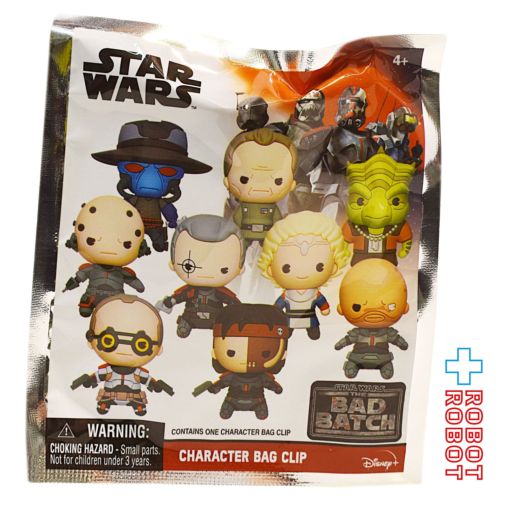 モノグラム フィギュラル バッグ クリップ スターウォーズ ザ・バッドバッチ 1パック 未開封