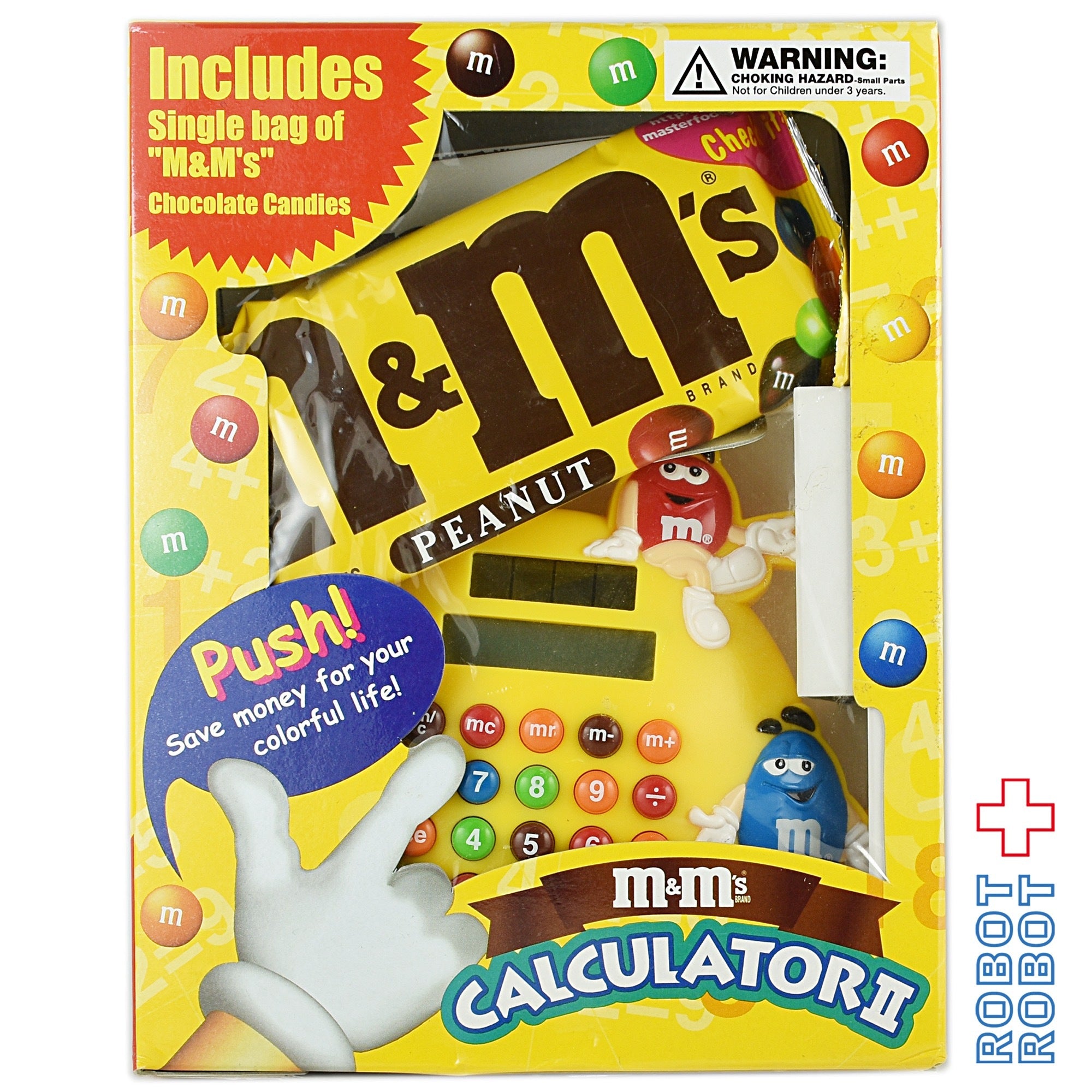 M&M's エムアンドエムズ カリキュレーターⅡ 電卓 箱入未開封 – ROBOTROBOT