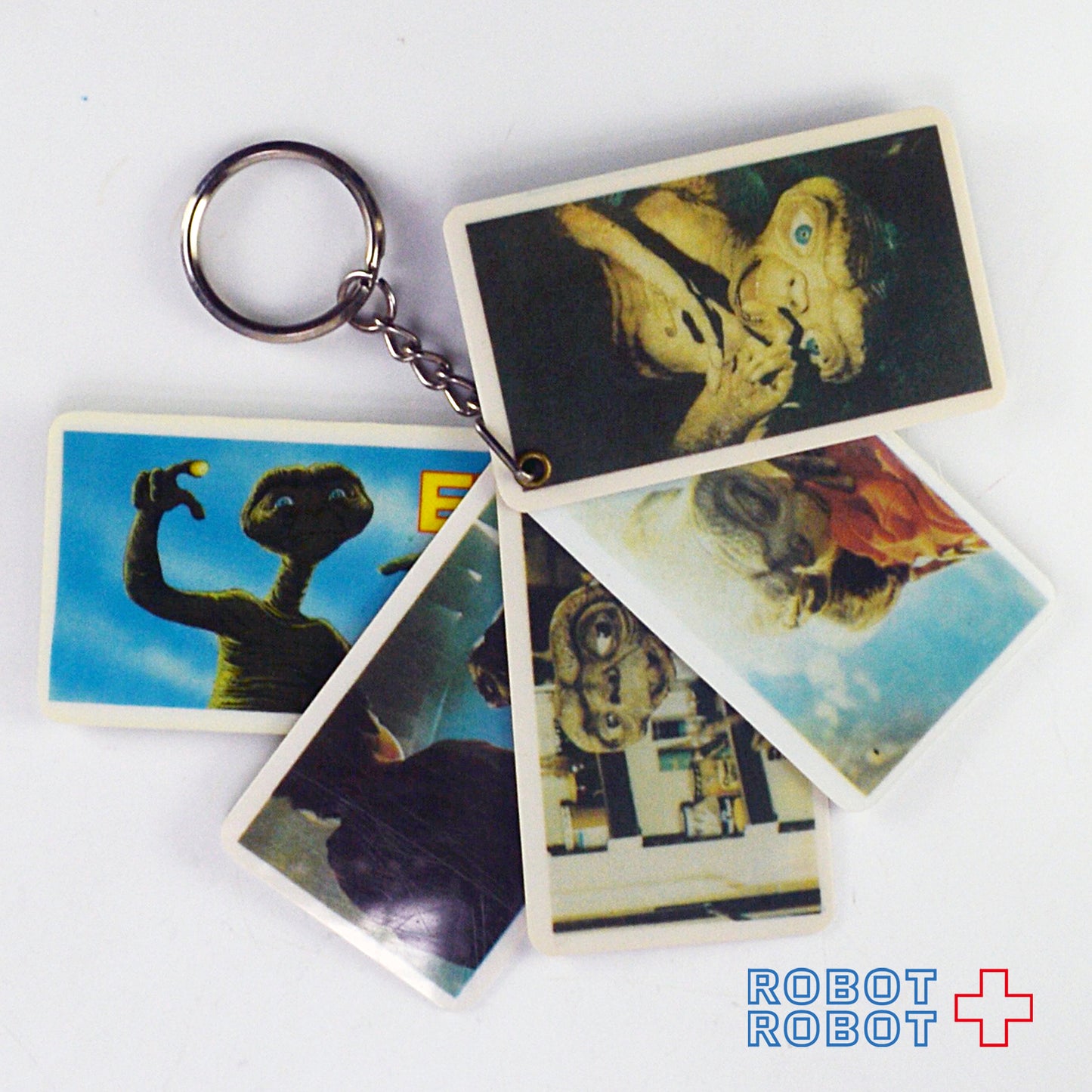 E.T プラスチック・カード・スライド・キーチェーン E.T Plastic Cards Slide keychain