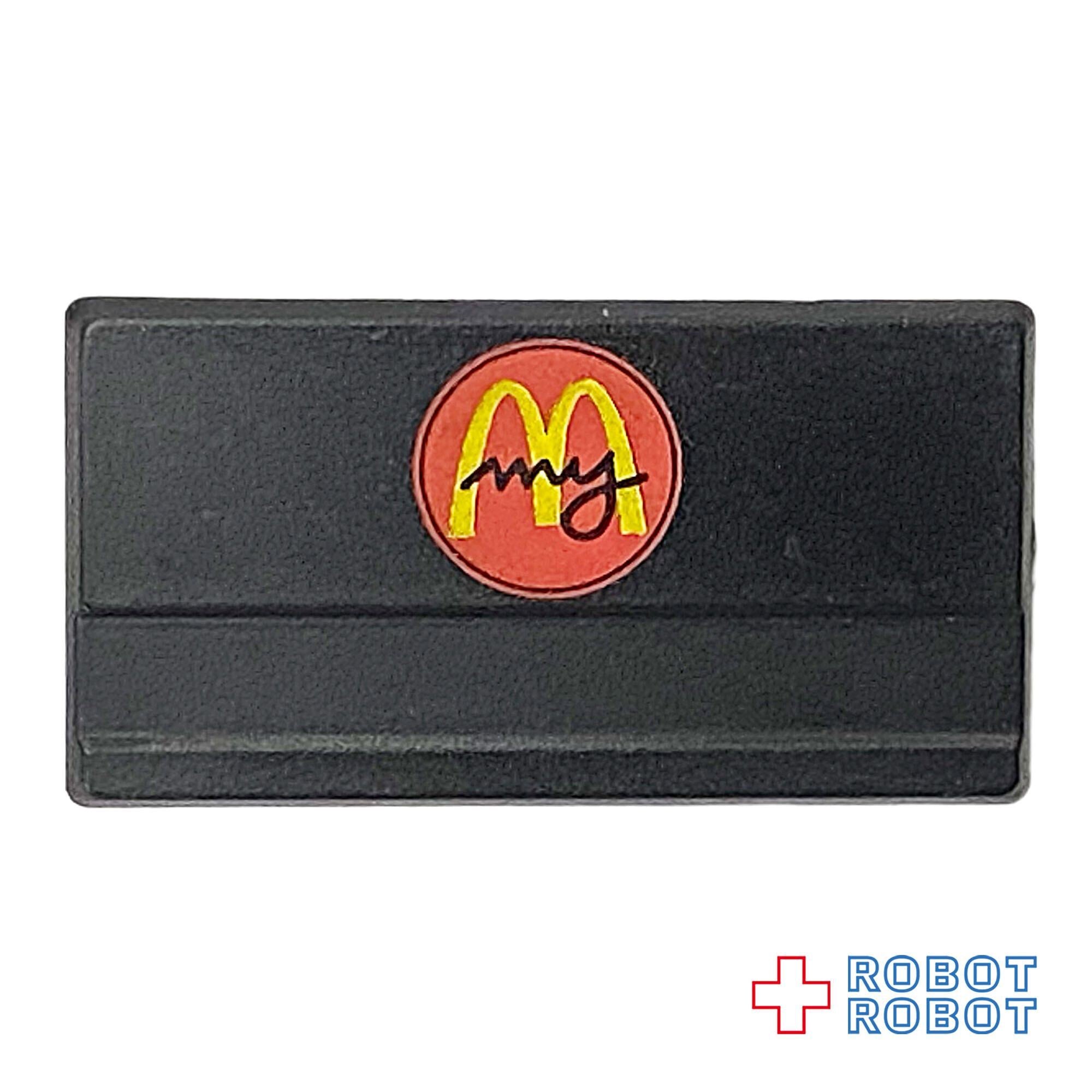 マクドナルド 名札 黒 ネームタグ バッジ – ROBOTROBOT
