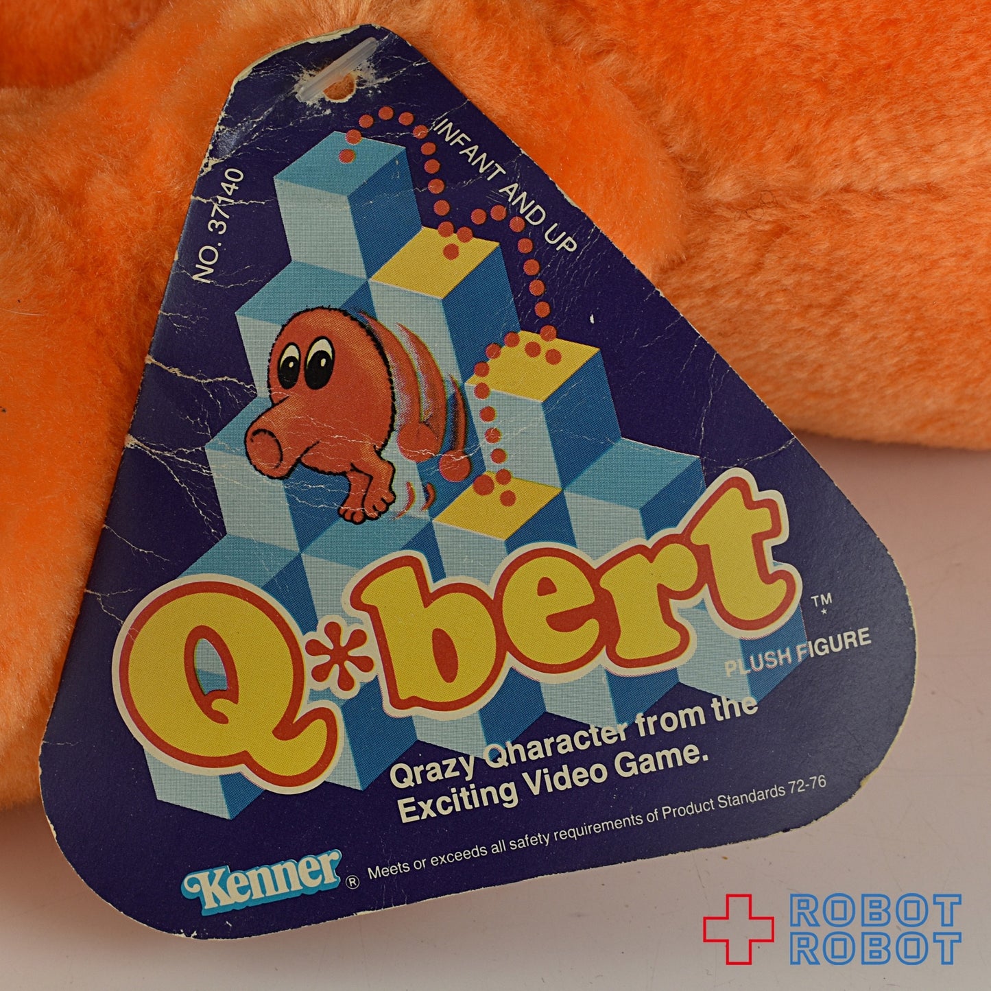 ケナー Q*bert  キューバート ぬいぐるみ 34センチ タグ付き