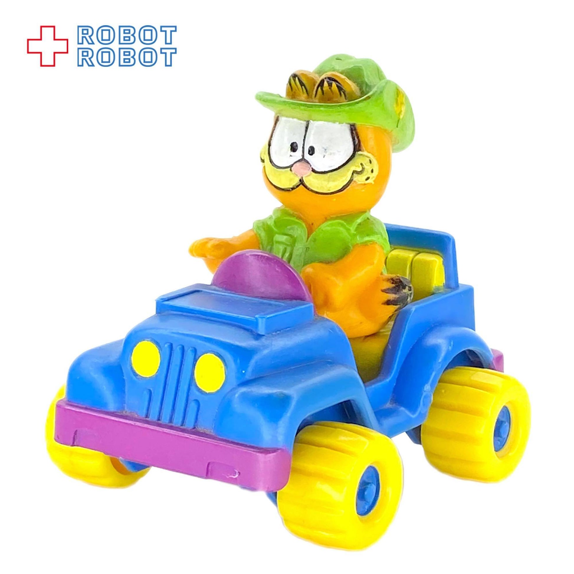 ガーフィールド PVCフィギュア サファリ on car