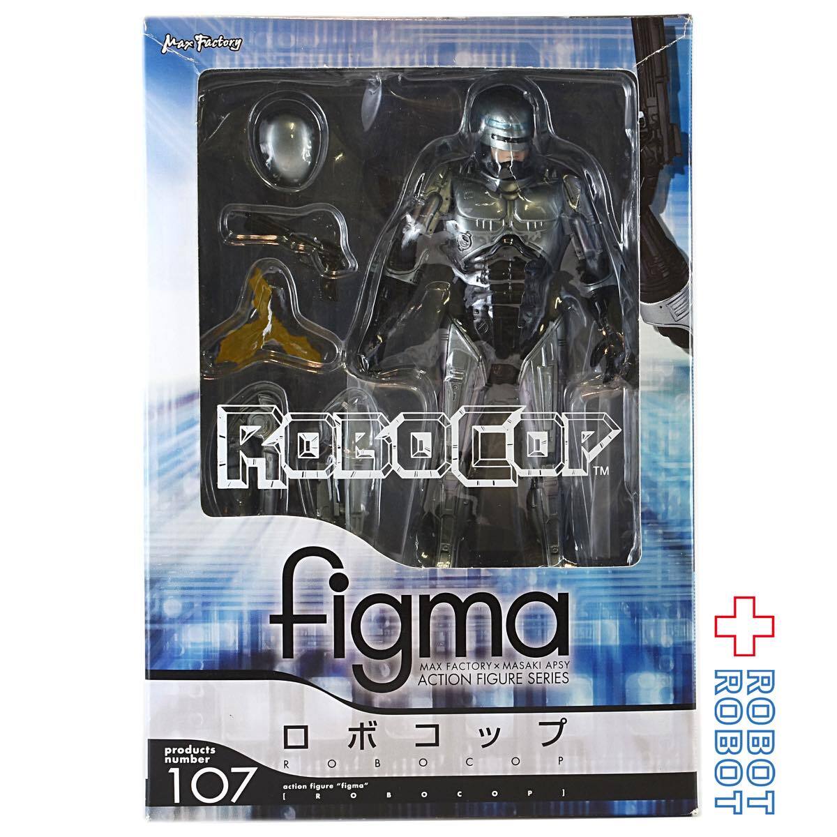 未開封 マックスファクトリー figma 107 ロボコップ [値下げ交渉歓迎] [フィギュア] [figma] [ロボコップ] [No.107] [未開封] [マックスファクトリー]  [グッドスマイルカンパニー] SFアクションの傑作！精密再現された唯一無二の警察官 即購入OK 6713