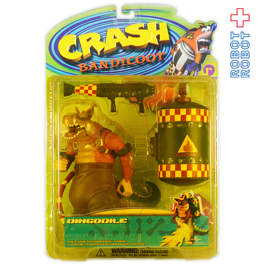 クラッシュ・バンディクー アクション・フィギュア ディンゴダイル