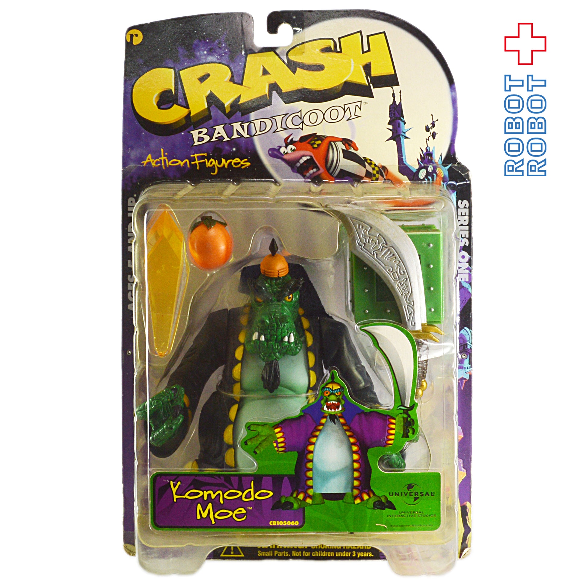 クラッシュ・バンディクー アクション・フィギュア コモド・モー