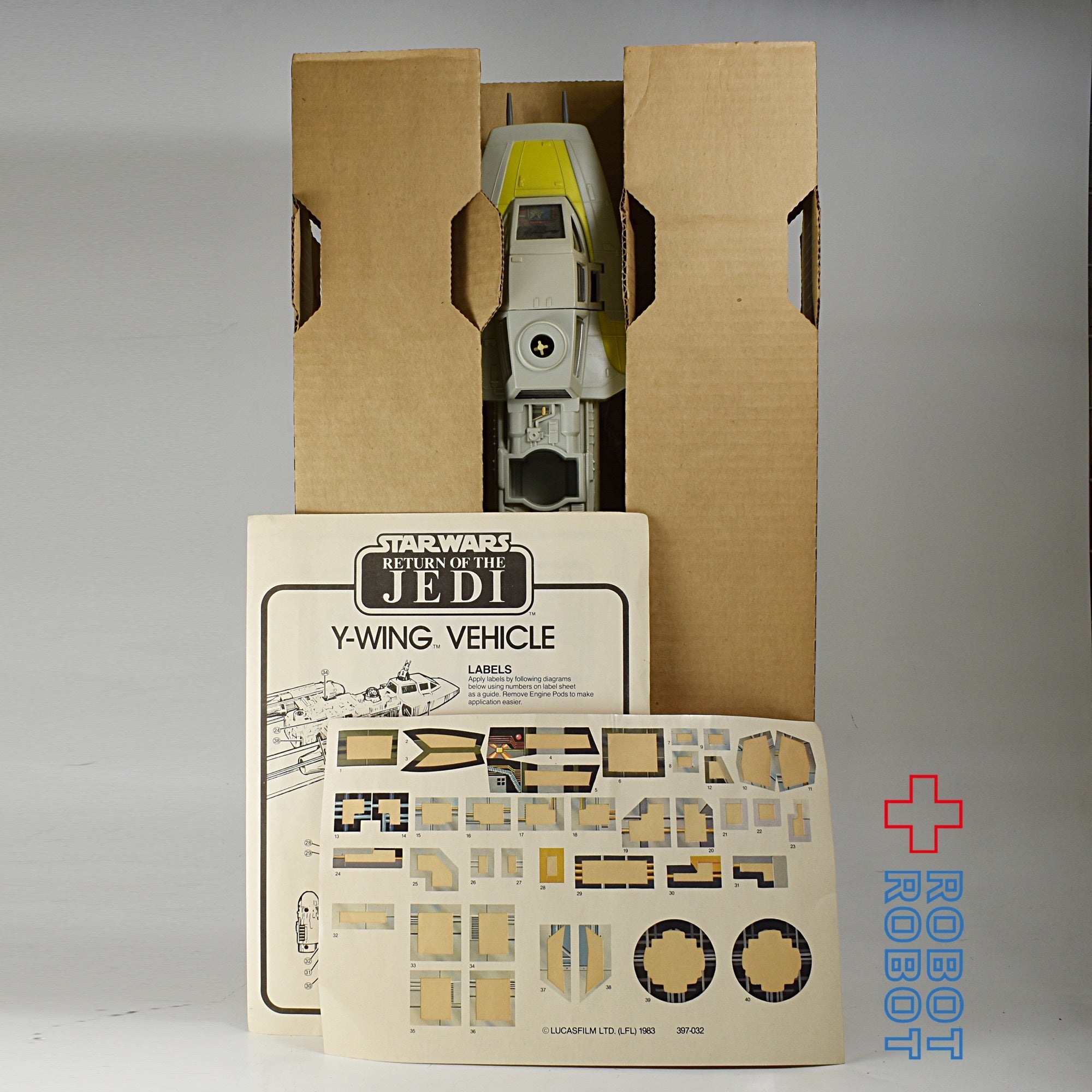 オールドケナー スター・ウォーズ ROTJ Yウイングファイター 箱 オールドケナー スター・ウォーズ ROTJ Yウイングファイター 箱