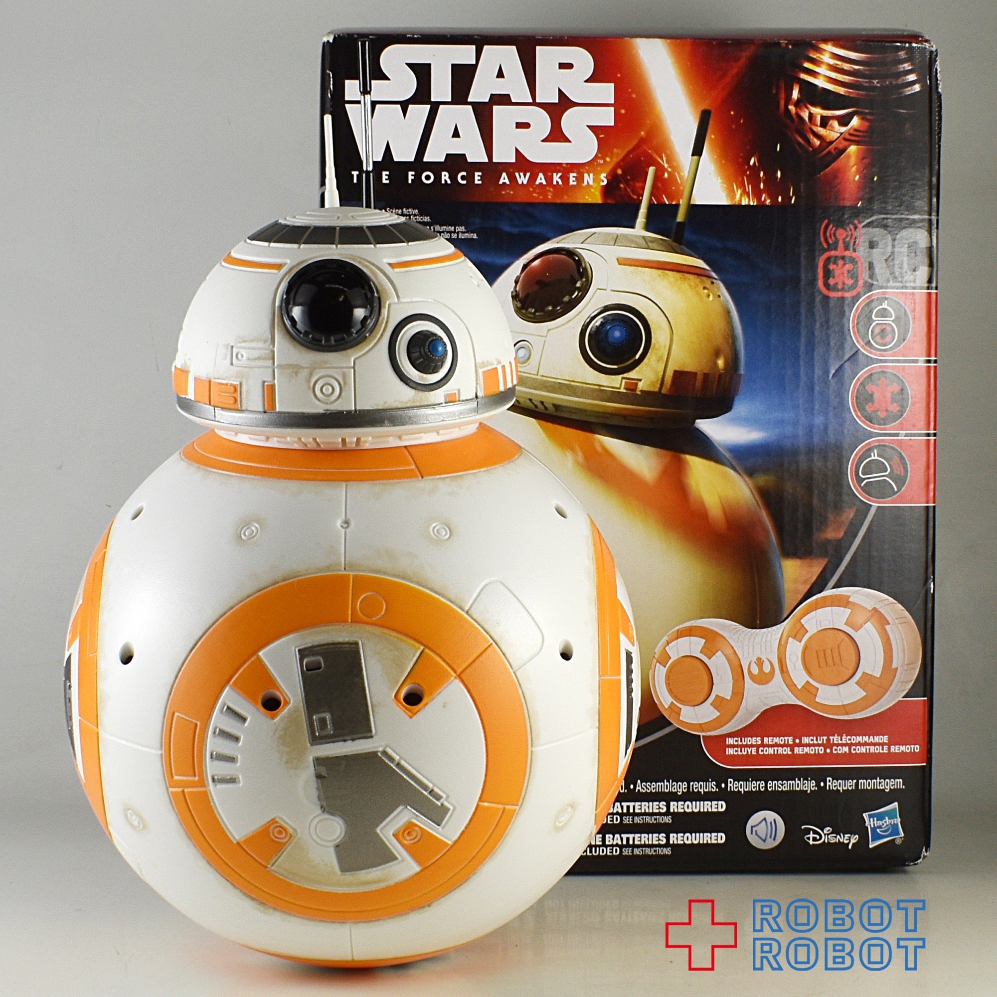 タカラトミー スター・ウォーズ フォースの覚醒 BB-8 RC 開封 – ROBOTROBOT