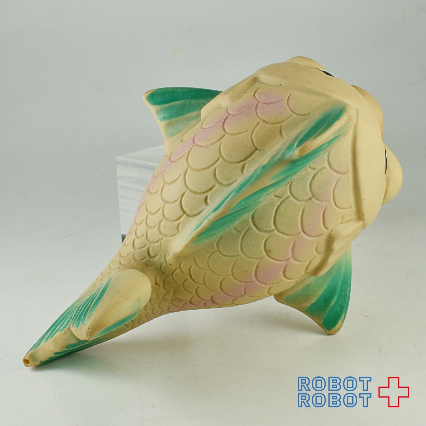 魚 フィッシュ ラバードール 白黒目 全長14センチ 難あり