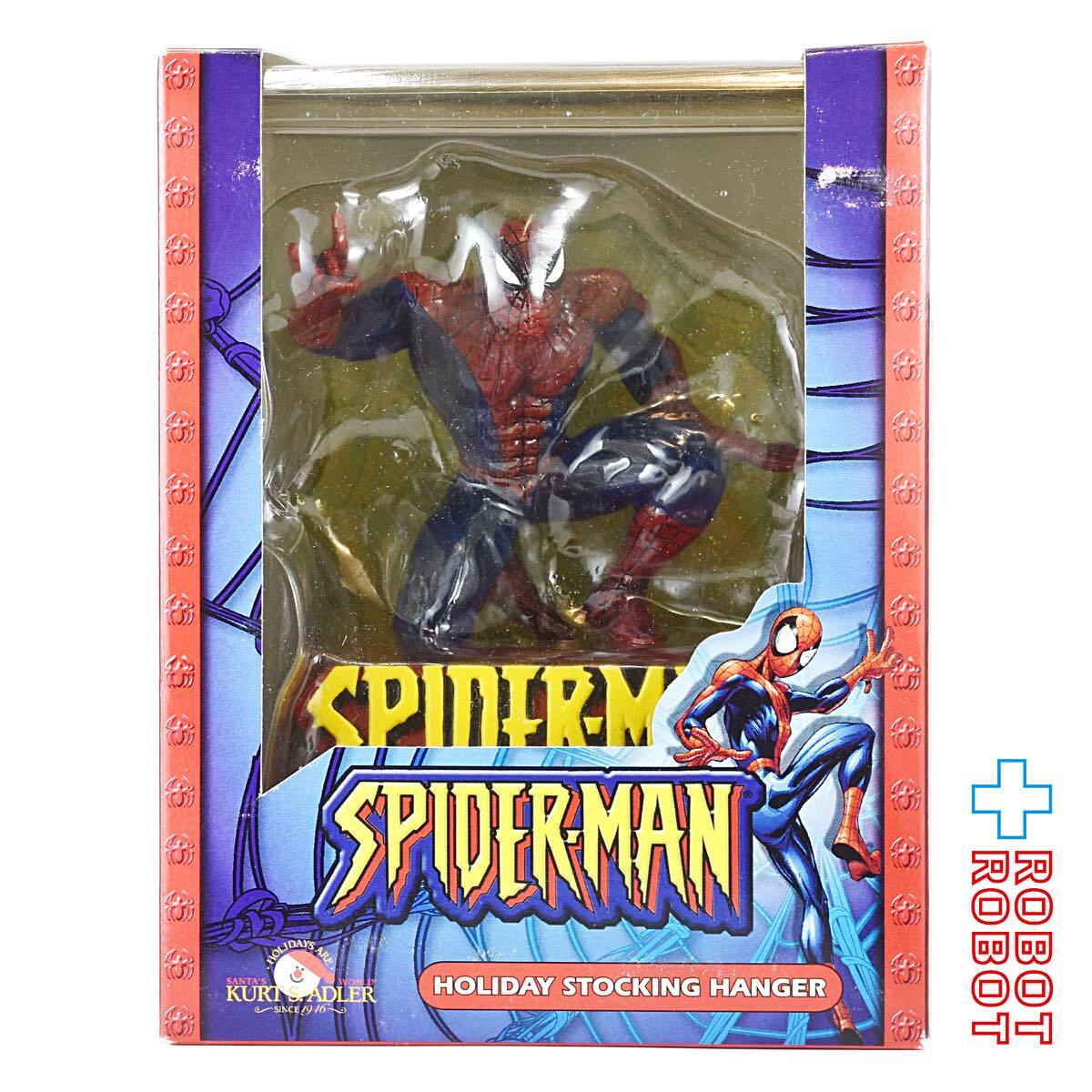 スパイダーマン ホリデー クリスマス ストッキング ハンガー