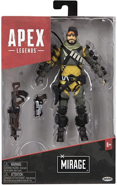JAKKS Pacific Apex Legends エーペックス レジェンズ 6インチ アクションフィギュア ミラージュ 2021.5月入荷予定