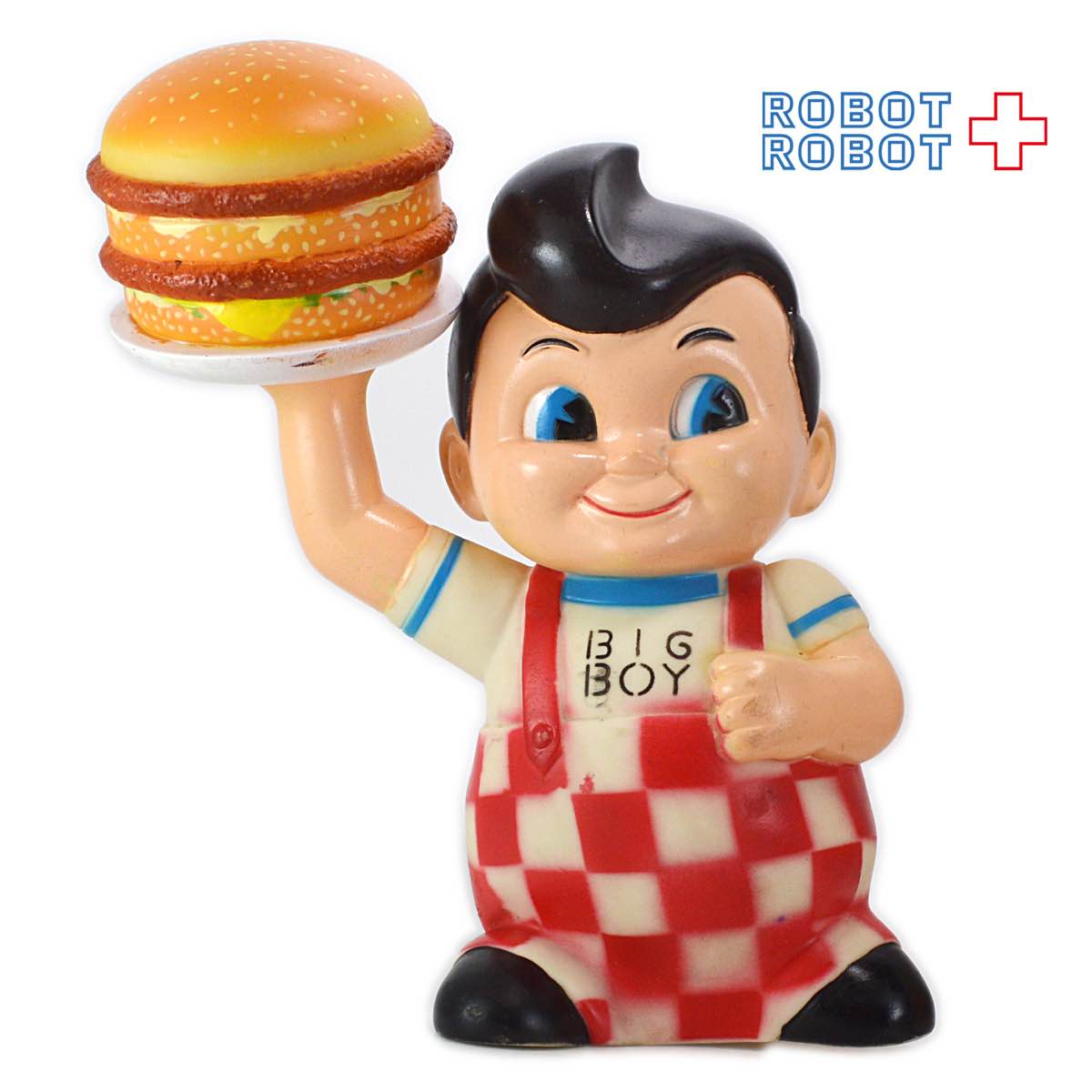ビッグボーイ ハンバーガー持ち 1993 ソフビ貯金箱 バンク 企業物