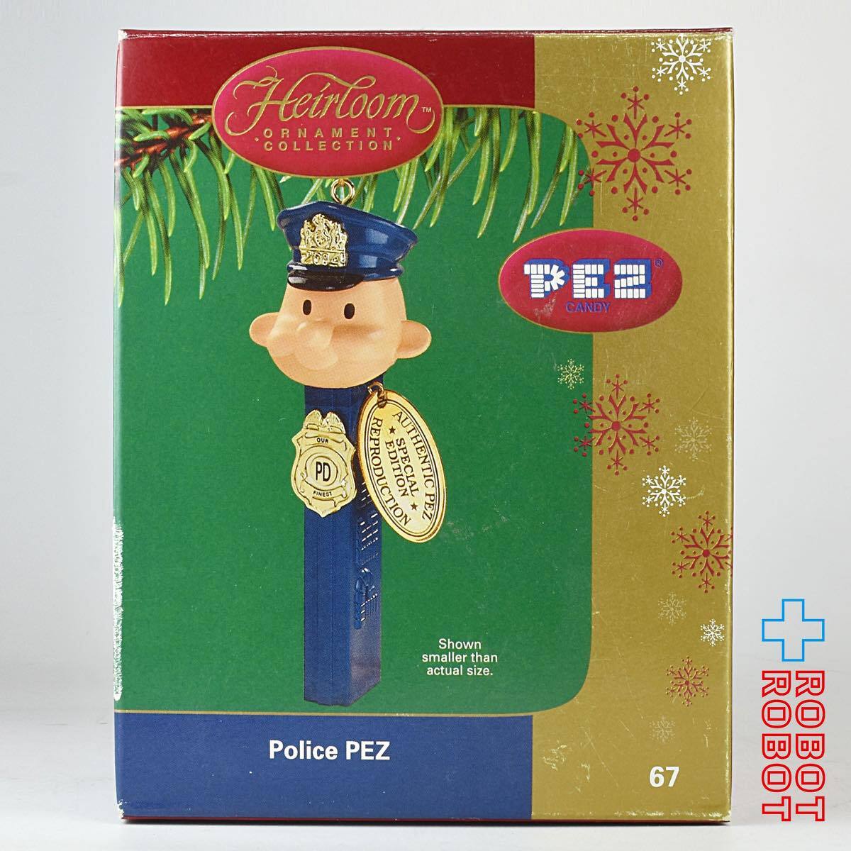 Carlton Cards PEZ ポリス PEZ クリスマス・オーナメント