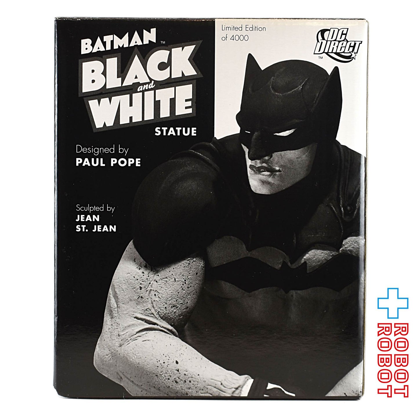 DCコミックス ブラック＆ホワイト バットマン スタチュー By ポール・ポープ