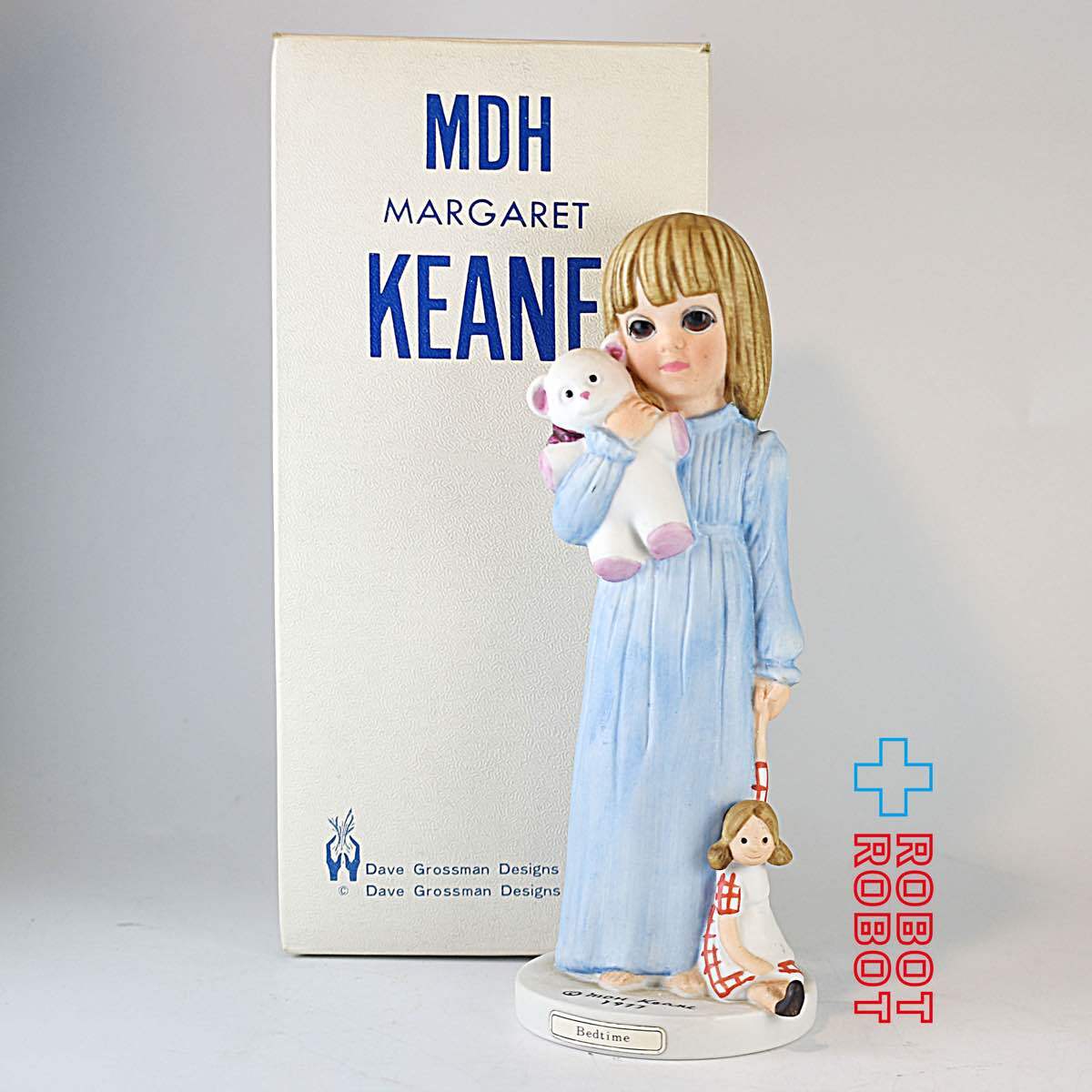 ビッグアイズ マーガレット・キーン ベッドタイム 陶器ドール 箱付