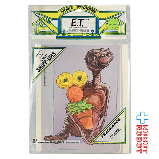 E.T. 匂い付きステッカー 花