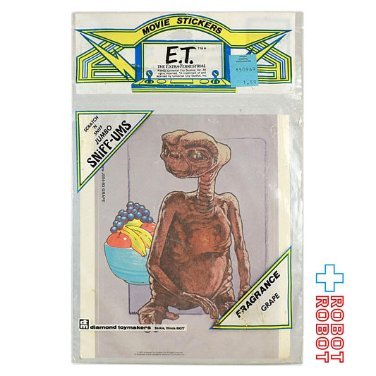 E.T. 匂い付きステッカー グレープ