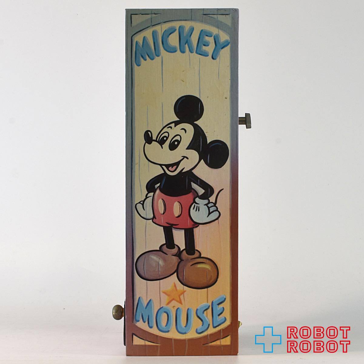 ミッキーマウス＆ミニーマウス 木製引出付 オルゴール