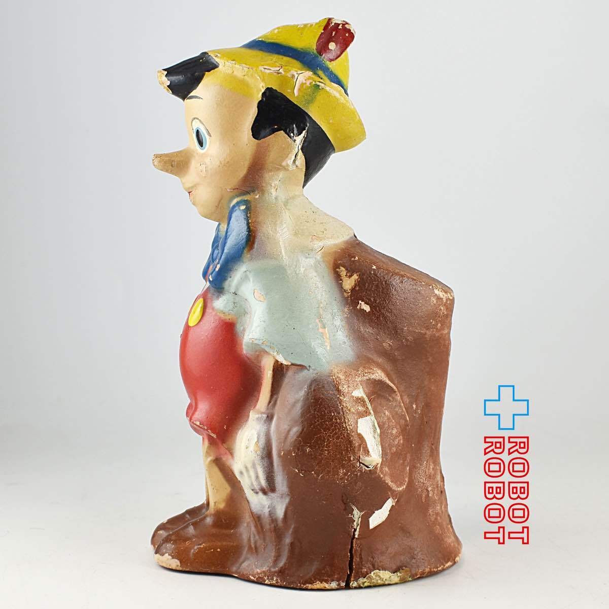 ディズニー ピノキオ パピエマシェ貯金箱 USA
