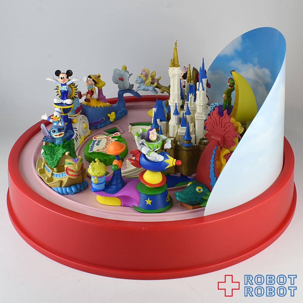 ドコモ オリジナル 東京ディズニーリゾート ジュビレーション! ジオラマフィギュア 開封