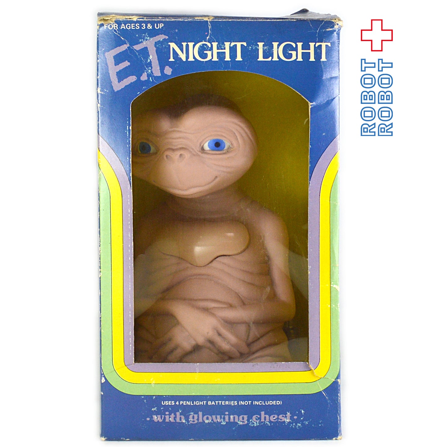 E.T. ナイトライト ソフビ・フィギュア 箱入