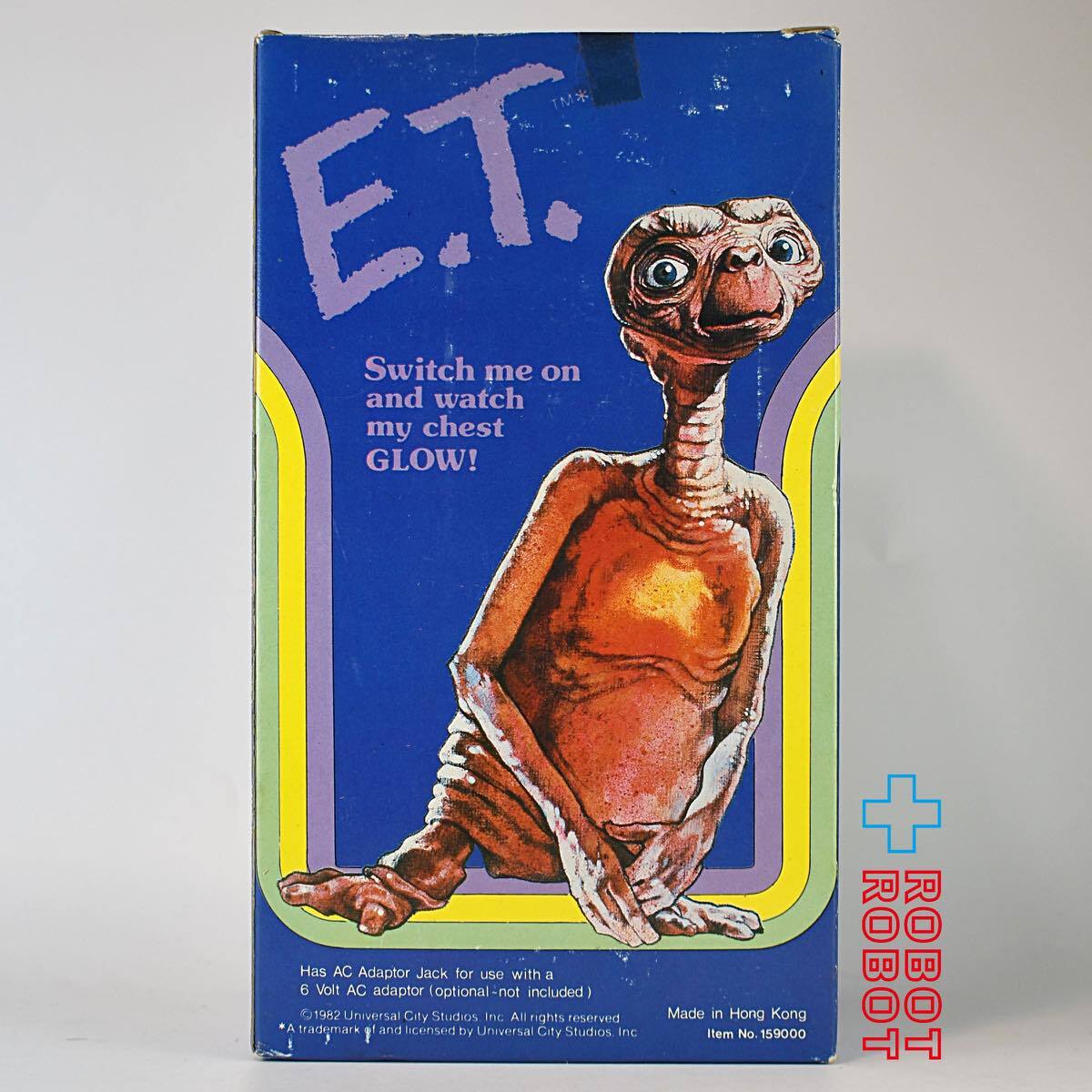 E.T. ナイトライト ソフビ・フィギュア 箱入