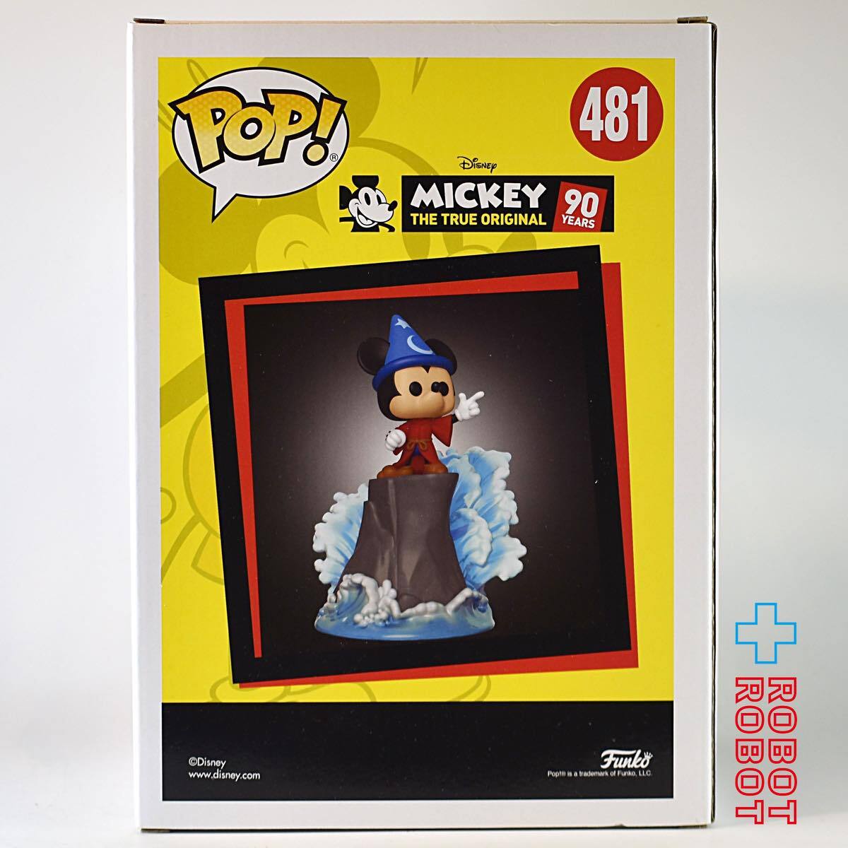ファンコ POP! 481 ディズニー ミッキー トゥルーオリジナル 90周年記念 魔法使いミッキー ムービーモーメント ボックスランチ限定
