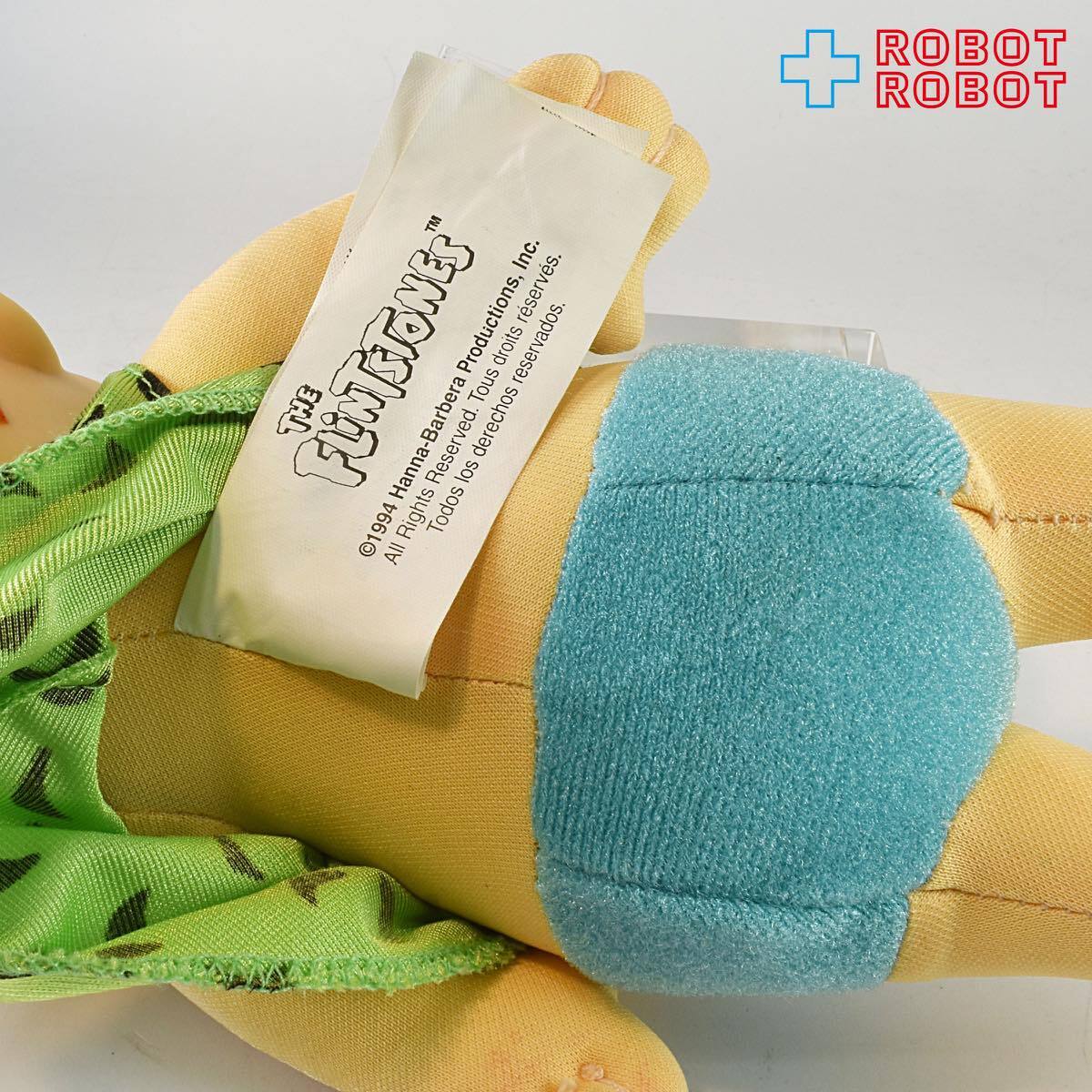 ハンナバーベラ フリントストーン バンバン＆ぺブルス ぬいぐるみ人形 頭部ソフビ