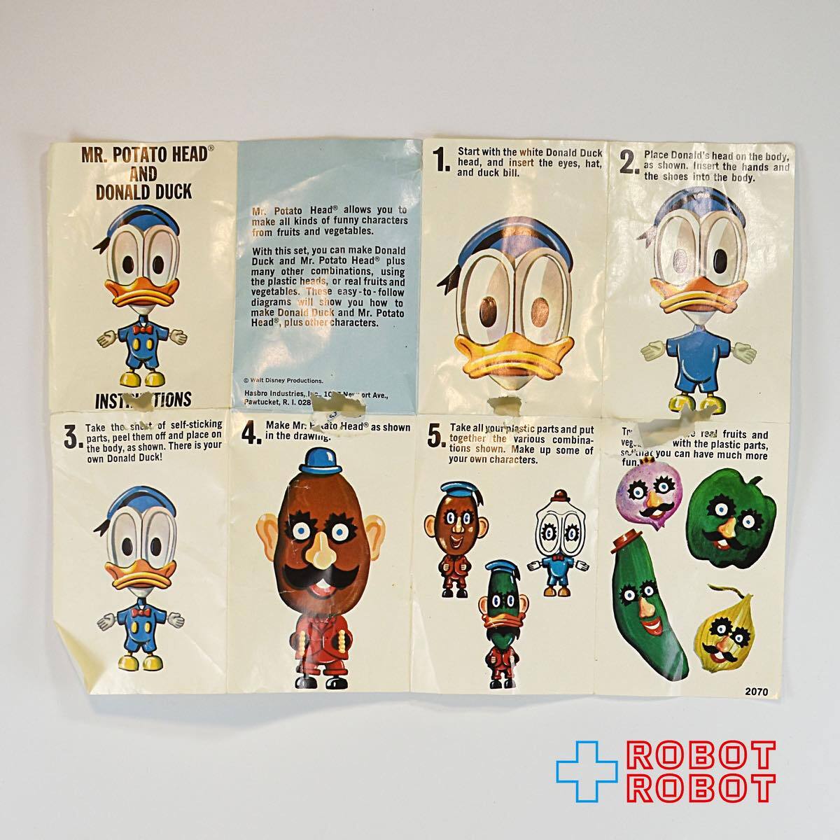 ハズブロ ミスターポテトヘッド ドナルドダック 箱付
