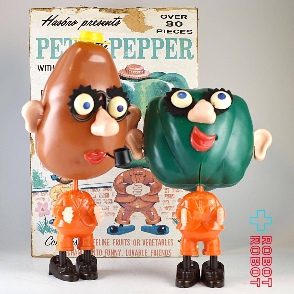 ビンテージ ミスターポテトヘッドとピーマン ピートザペッパー