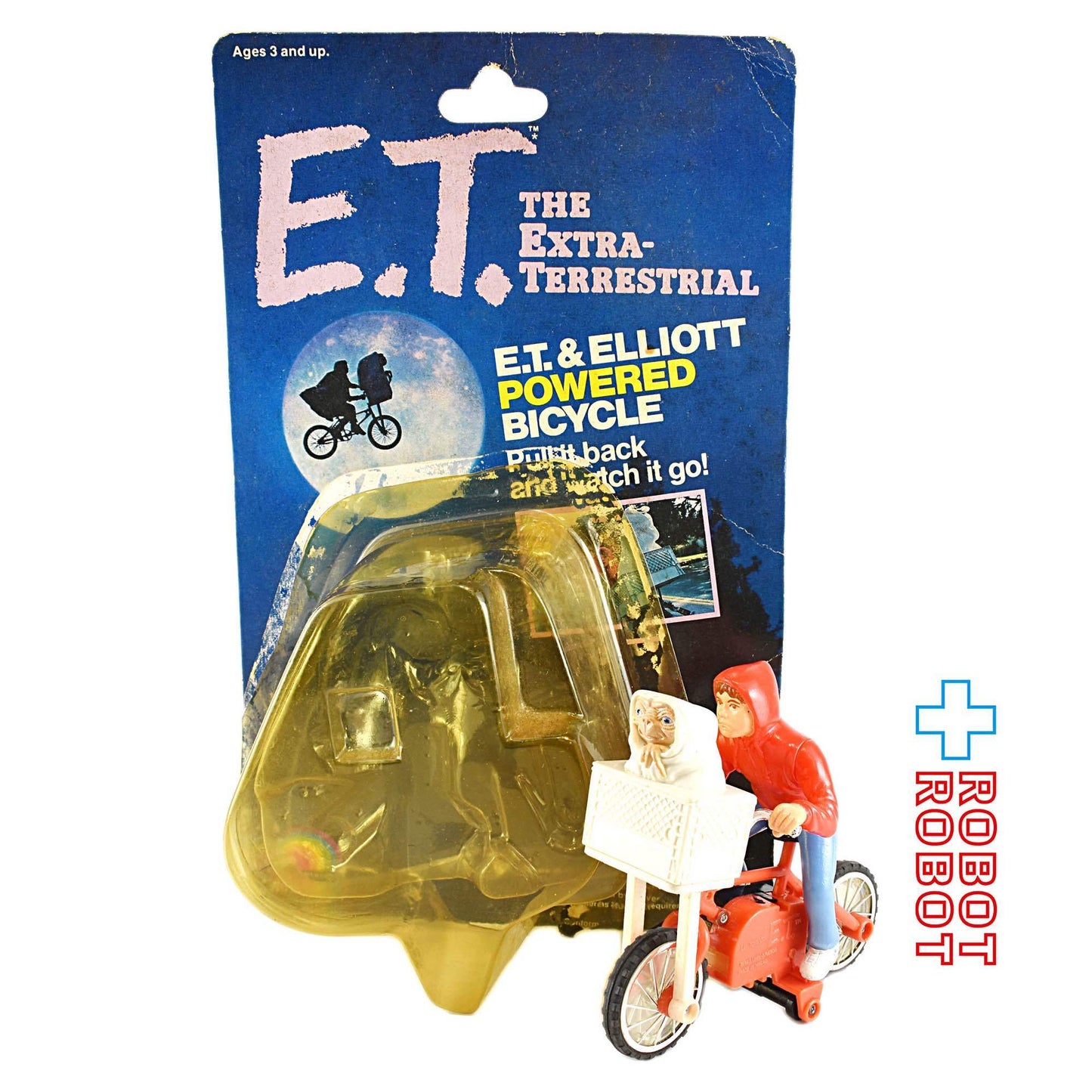 E.T.とエリオットの自転車 フィギュア 開封