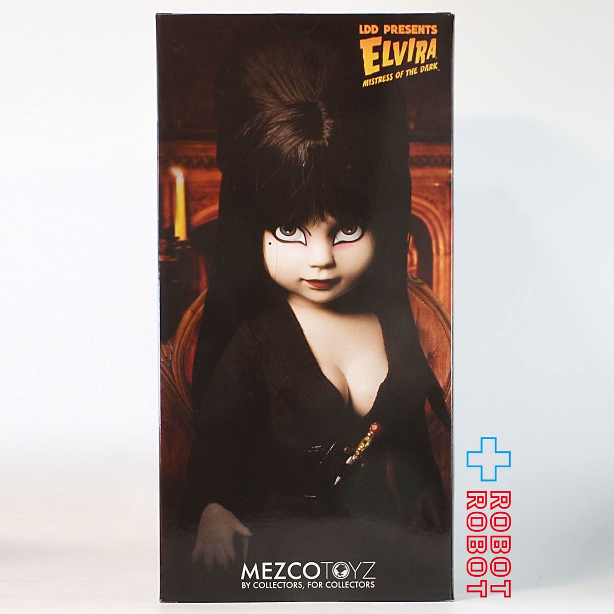 ☆MEZCO☆リビングデッドドールズ/ エルヴァイラ Elvira Mistress of the Dark: エルヴァイラ - フィギュア