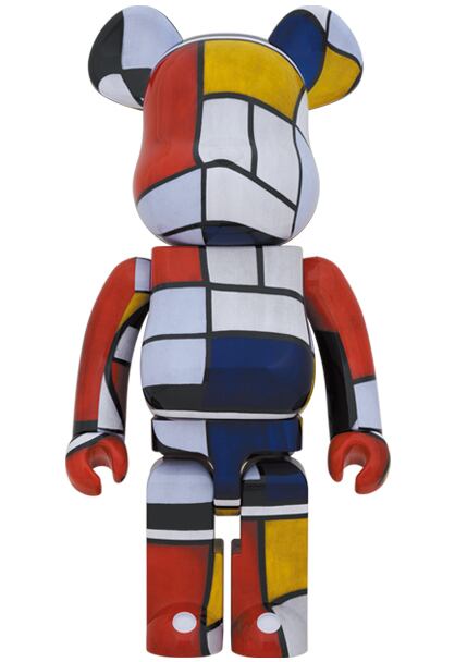 Piet Mondrian BE@RBRICK 1000％ AKASHIC RECORD 2021 まぼろしのパレード MEDICOMTOY メディコムトイ ベアブリック