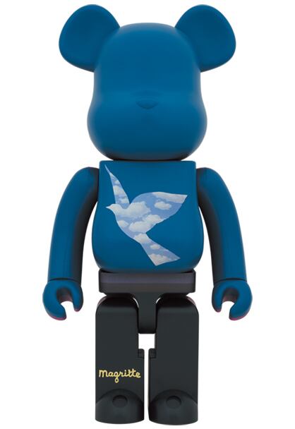 MEDICOM TOY AKASHIC RECORD 2021 まぼろしのパレード 開催記念商品【Rene Magritte "L'oiseau de ciel 1965/La belle societe 1965" BE@RBRICK 1000％】