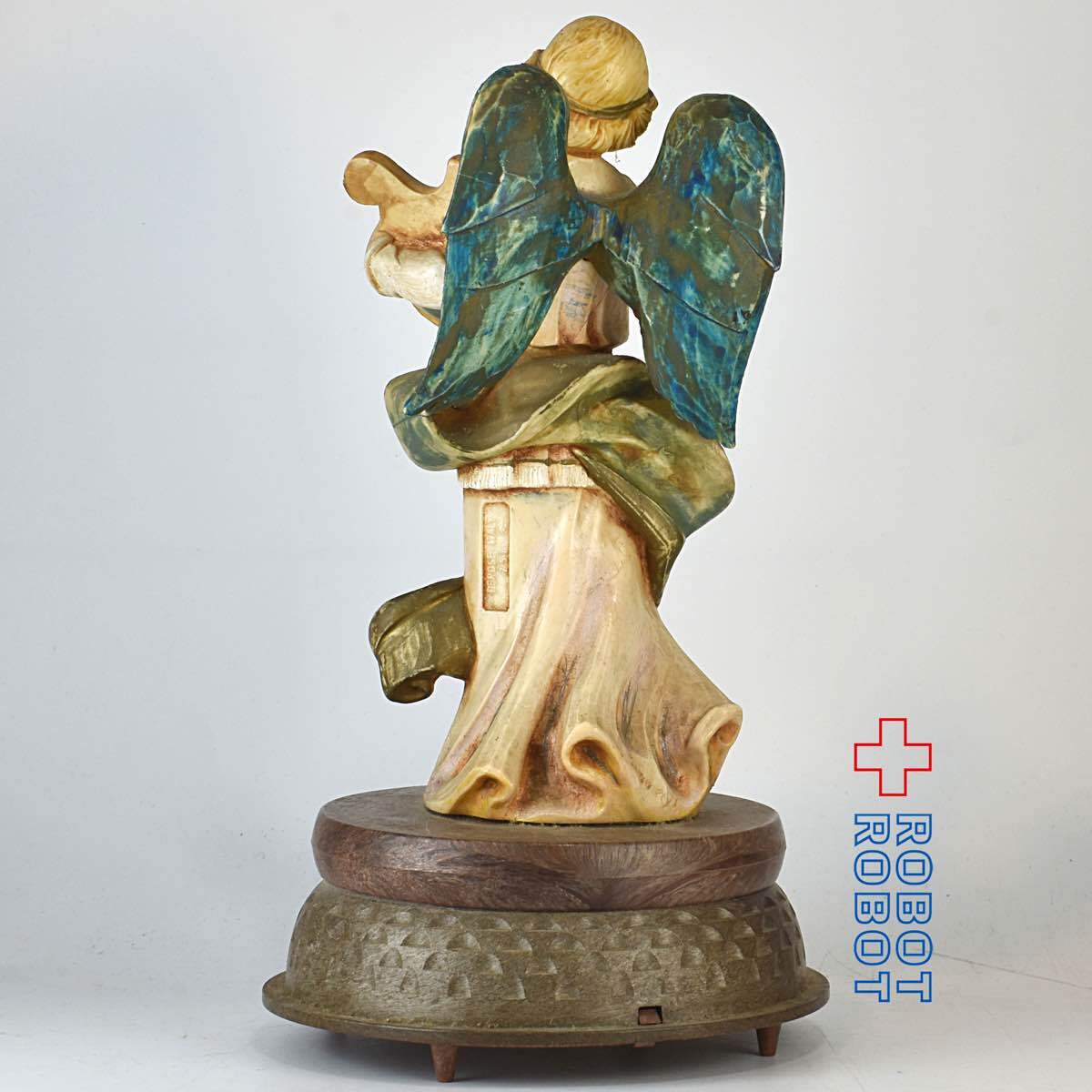 竪琴の天使 オルゴール フィギュア シューベルトのアヴェマリア