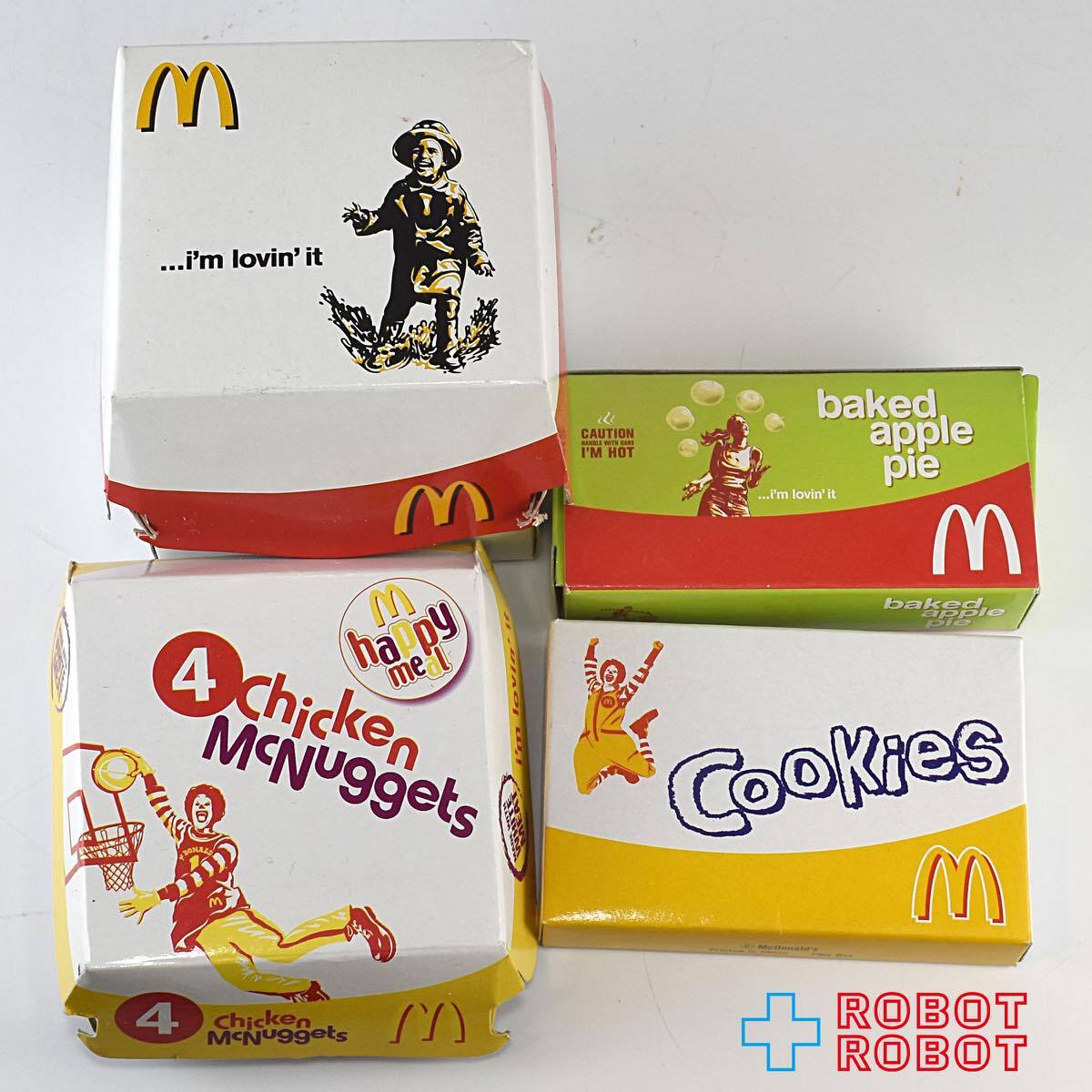 マクドナルド バーガーフードセット 開封