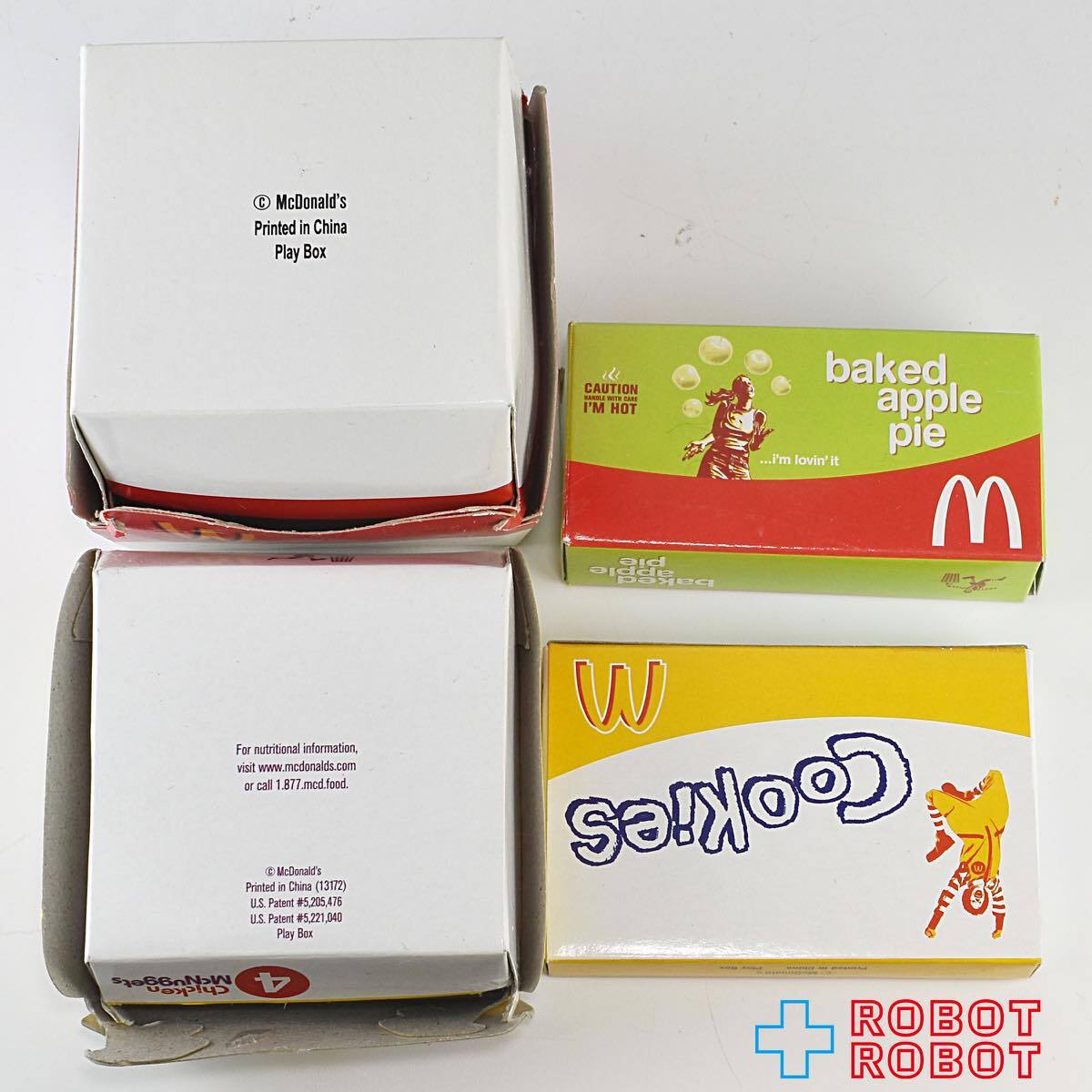 マクドナルド バーガーフードセット 開封