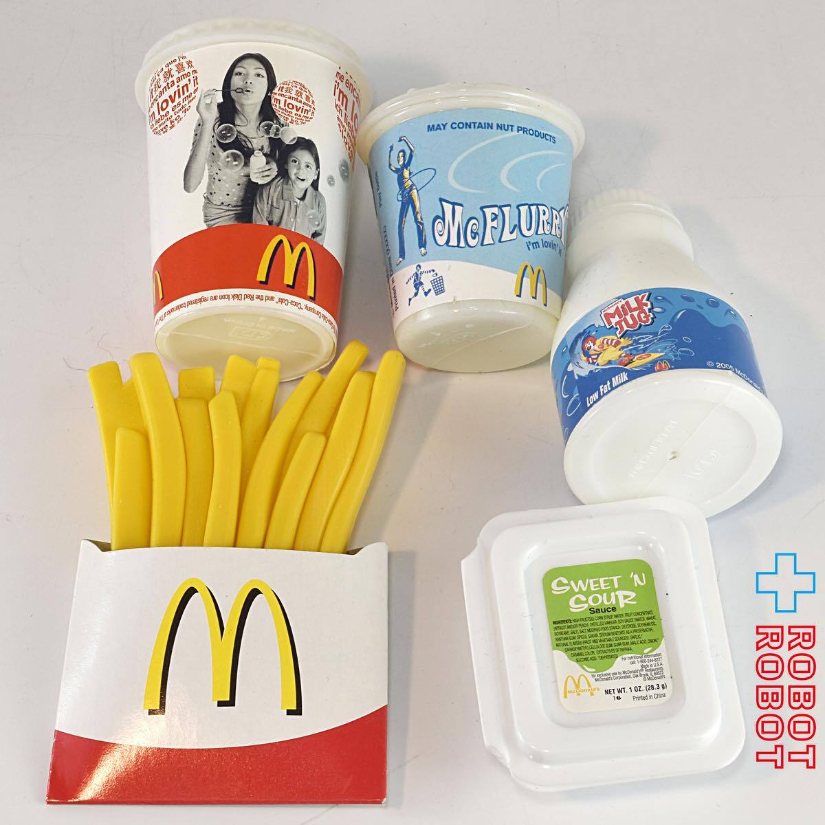 マクドナルド バーガーフードセット 開封