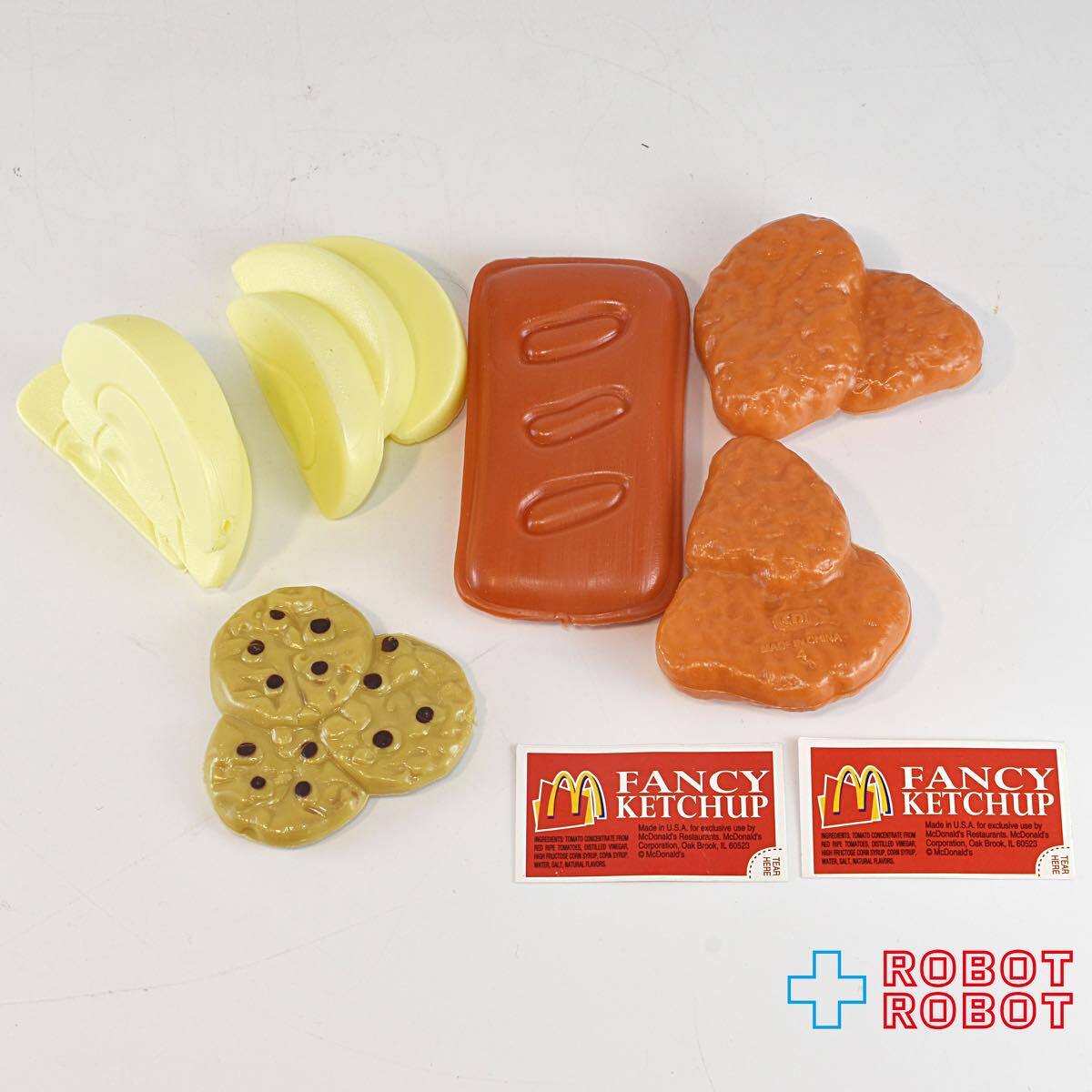 マクドナルド バーガーフードセット 開封